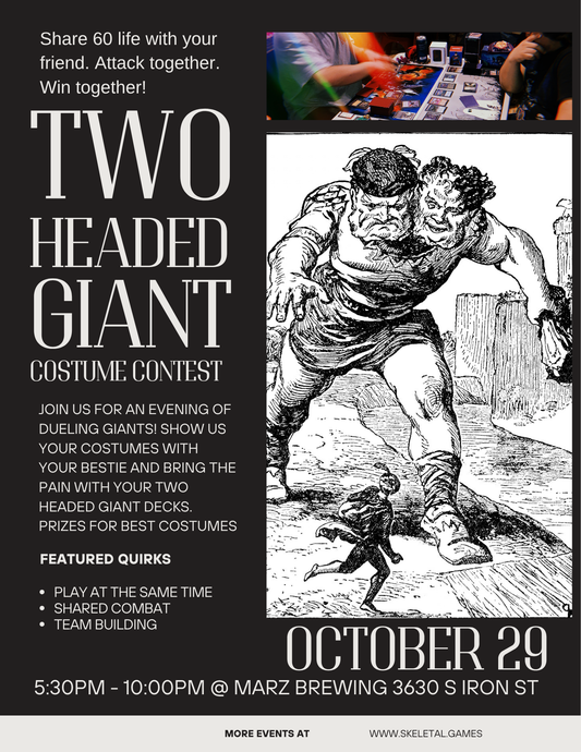 Two Headed Giant Costume Contest