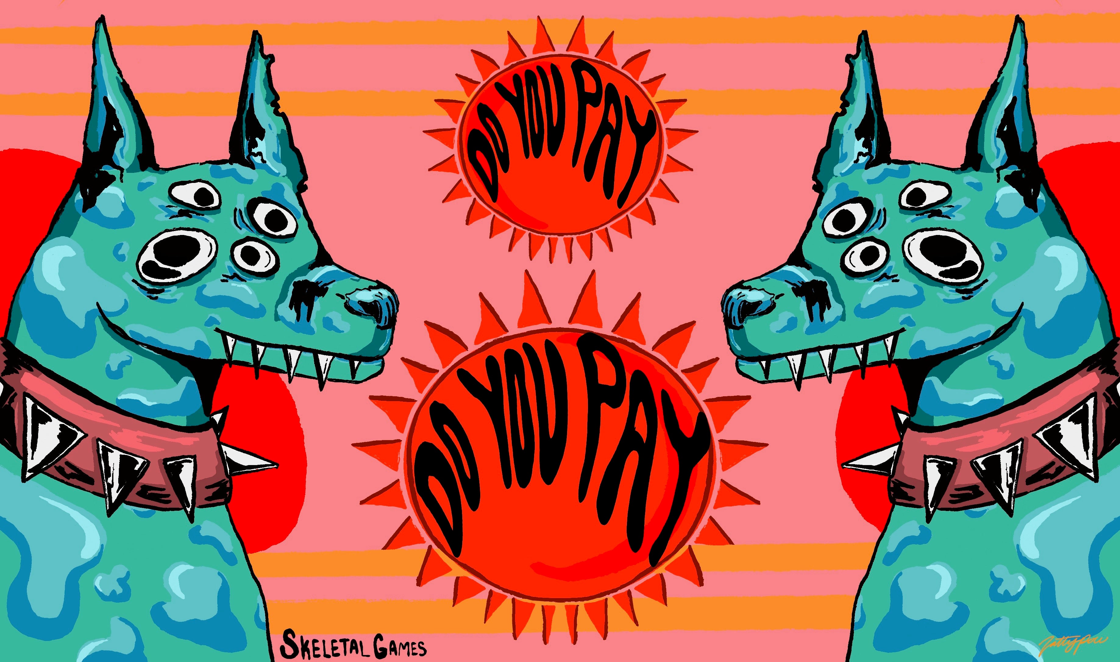 Skeletal Games Playmat